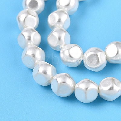Transparent Spray Painted Glass Beads Strands GLAA-N001-27-1