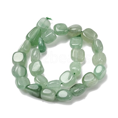 Natural Green Aventurine Beads Strands G-P601-A07-02-1