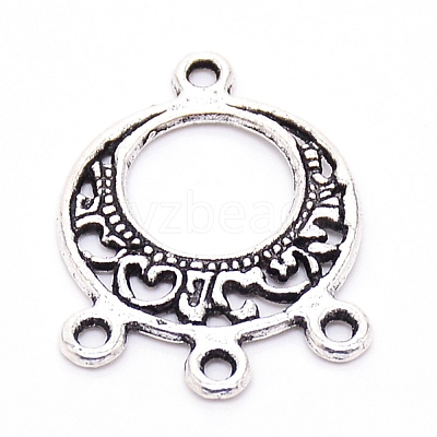 Tibetan Style Alloy Chandelier Components Links PALLOY-WH0085-72-1
