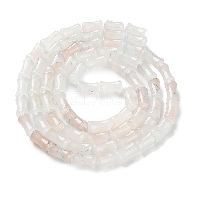 (Defective Closeout Sale: Fading) Baking Varnish Glass Beads Strand GLAA-XCP0001-51-1