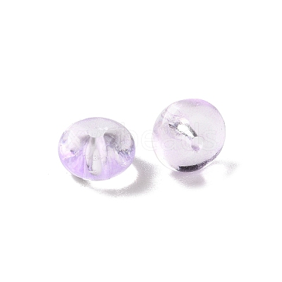 Baking Paint Transparent Glass Beads DGLA-S116-01D-1