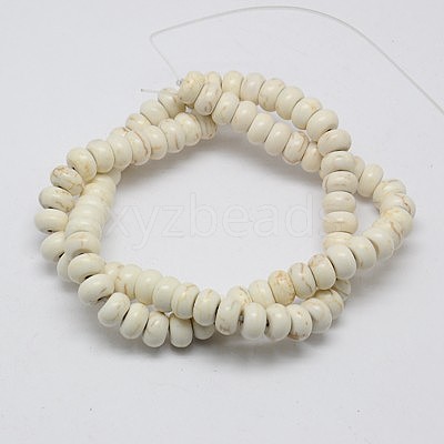 Synthetic Turquoise Beads Strands TURQ-G109-5x3mm-07-1