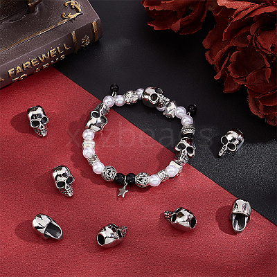 10Pcs 316 Surgical Stainless Steel Beads STAS-UN0042-42-1