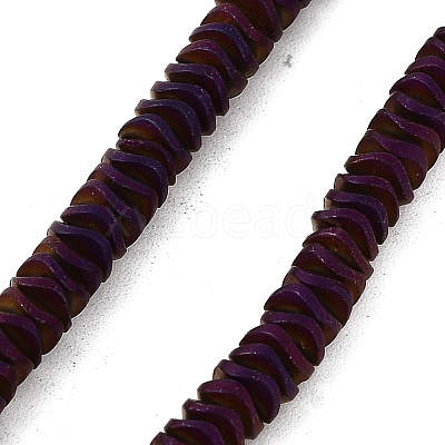 Electroplated Synthetic Non-magnetic Hematite Beads Strands G-H020-M01-20-1