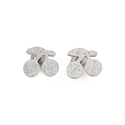 304 Stainless Steel Stud Earrings EJEW-H161-01P-I-1