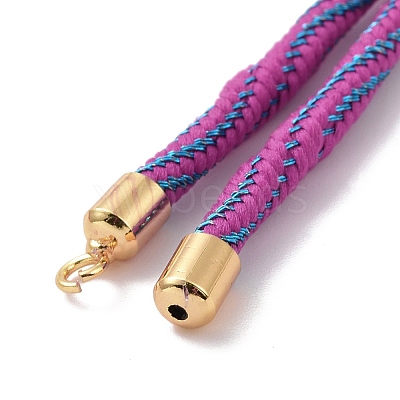 Nylon Cord Silder Bracelets MAK-C003-01G-1