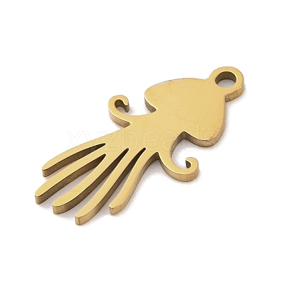 201 Stainless Steel Pendants STAS-U016-08G-04-1