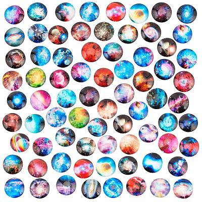 Glass Cabochons GGLA-R040-25mm-02-1