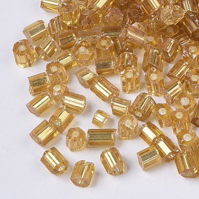 6/0 Two Cut Glass Seed Beads SEED-S033-05B-04-1