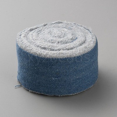 Polyester Lace Trim Ribbon OCOR-WH0108-19B-1