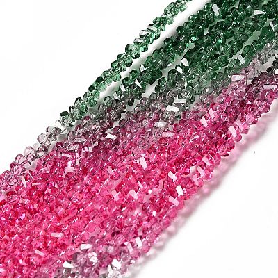 Transparent Glass Bead Strands LS-GLAA-H023-02J-1