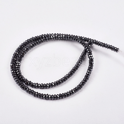 Non-Magnetic Synthetic Hematite Beads Strands G-Q420-1