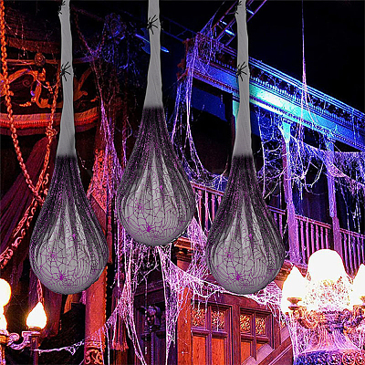 Halloween Spider Web Fabric DIY-WH0410-19A-1