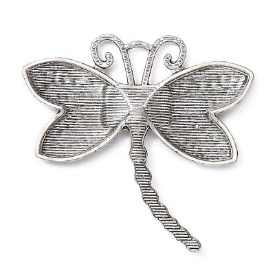 Tibetan Style Alloy Big Pendants FIND-WH0050-53AS-1