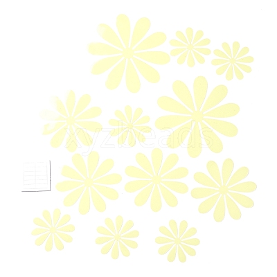 3D Plastic Luminous Wall Stickers DIY-F077-06C-1