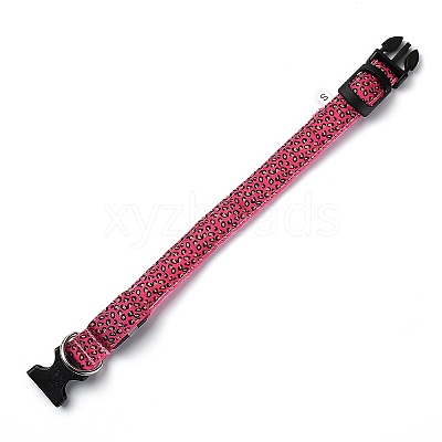 Adjustable Polyester LED Dog Collar MP-H001-A05-1