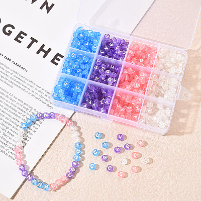 Transparent Acrylic Beads TACR-YW0001-22-1