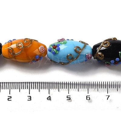 Handmade Lampwork Beads LAMP-J089-D-A-1