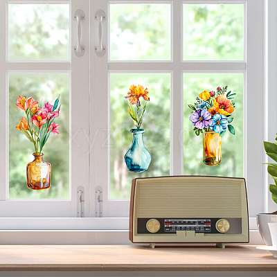 PVC Window Static Stickers AJEW-WH0583-005-1