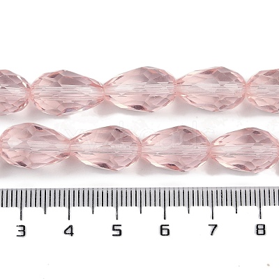 Transparent Glass Beads Strands EGLA-N013-T6mm-D18-1