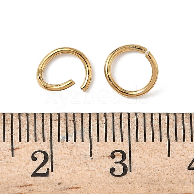 304 Stainless Steel Open Jump Rings STAS-Z150-01F-G-1