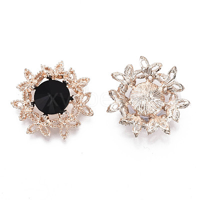 Resin Rhinestone Cabochons RB-S066-21RG-1