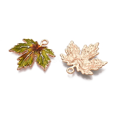 Thanksgiving Day Theme Alloy Enamel Pendants ENAM-T020-52E-01-1