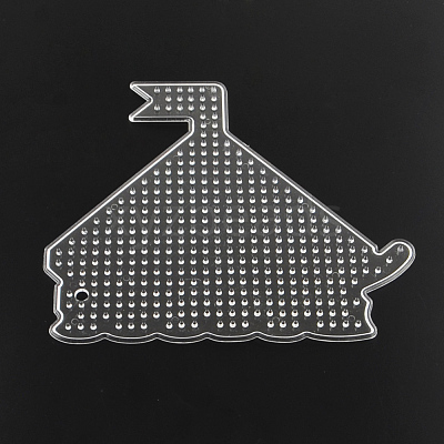 House ABC Plastic Pegboards used for 5x5mm DIY Fuse Beads X-DIY-Q009-45-1