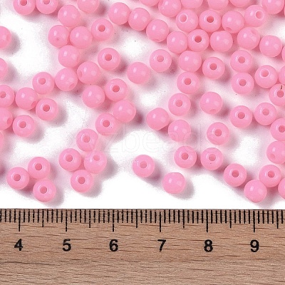 Opaque Acrylic Beads SACR-A007-01C-21-1