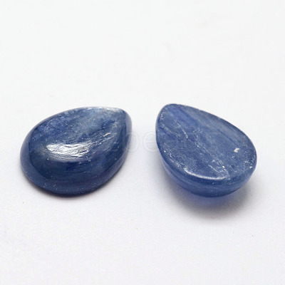 Teardrop Natural Kyanite/Cyanite/Disthene Cabochons X-G-O145-01D-1
