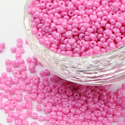 Baking Paint Glass Seed Beads SEED-US0003-2mm-K2-1