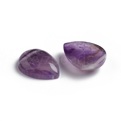 Natural Amethyst Cabochons G-L553-01C-1
