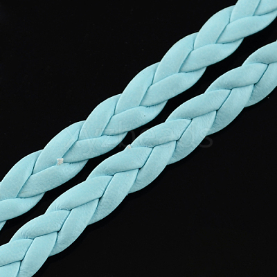 Braided Imitation Leather Cords LC-S002-5mm-10-1
