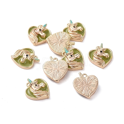 Brass Charms KK-I661-09G-B-1