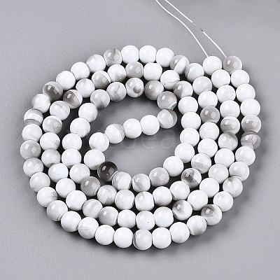Baking Paint Glass Beads X1-DGLA-N013-8mm-01-1