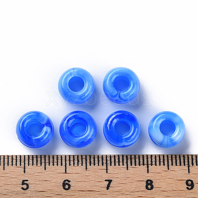 Acrylic European Beads MACR-S375-002B-02-1