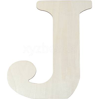 Letter Unfinished MDF Sheets WOOD-WH20012-008J-1