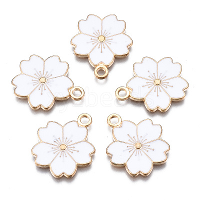 Alloy Enamel Pendants X-ENAM-S121-115N-1