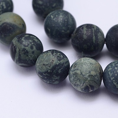 Natural Kambaba Jasper Beads Strands G-D744-10mm-1