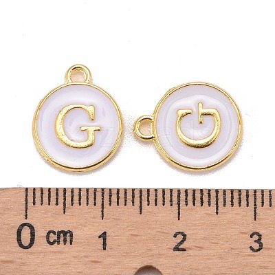 Golden Plated Alloy Charms ENAM-S118-01G-1