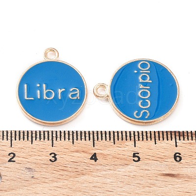 Alloy Enamel Pendants ENAM-S124-01A-02-1