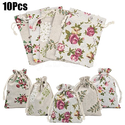Burlap Packing Pouches ABAG-YW0001-07A-1