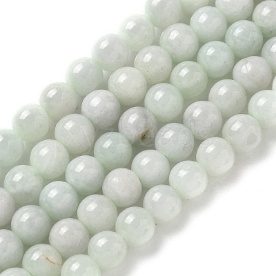 Natural Myanmar Jadeite Beads Strands G-L595-C01-01B-1