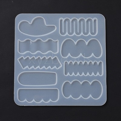 DIY Irregular Shape Cabochon Silicone Molds for Hair Clips LS-DIY-L069-01C-1