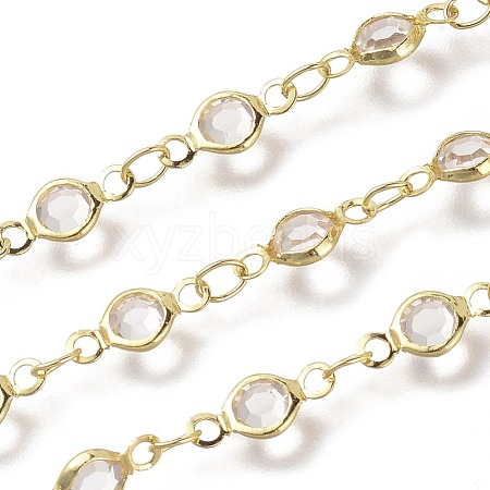 Handmade Glass Link Chains CHC-F009-02-G-1