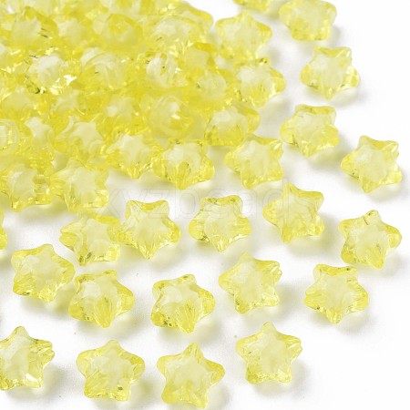Transparent Acrylic Beads TACR-S152-01A-717-1