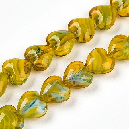 Millefiori Glass Beads Strands GLAA-T023-34I-1