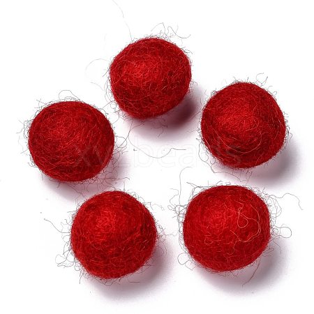 Wool Felt Balls AJEW-P081-A01-1