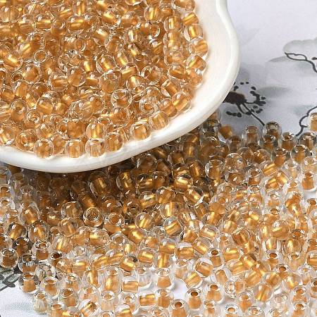 6/0 Transparent Colours Glass Seed Beads SEED-P006-01A-09-1