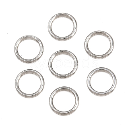 304 Stainless Steel Closed Jump Rings STAS-G393-06P-13-1